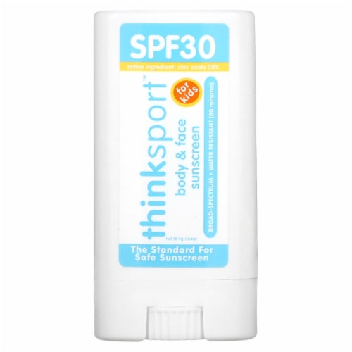 Thinksport 2092856 0.64 oz Kids Face & Body Sunscreen - Spf30 Perspective: front