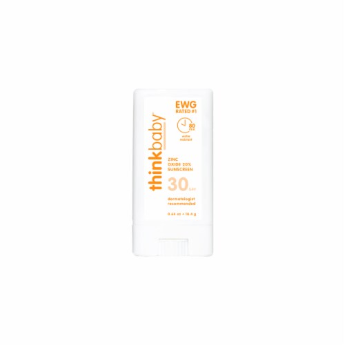 Thinkbaby® Mineral Sunscreen Stick SPF 30 Perspective: front
