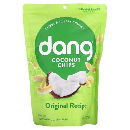 Dang® Toasted Coconut Chips Perspective: front