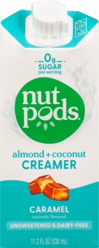 Nutpods Caramel Almond + Coconut Creamer Perspective: front