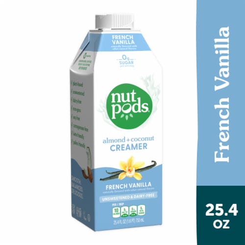 nutpods® Unsweetened French Vanilla Almond + Coconut Creamer