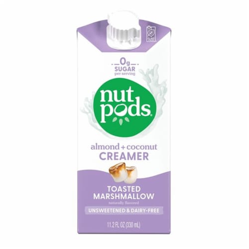 Nutpods® Toasted Marshmallow Unsweetened Almond & Coconut Creamer Perspective: front