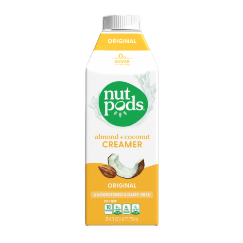nutpods® Original Unsweetened Almond + Coconut Creamer Perspective: front