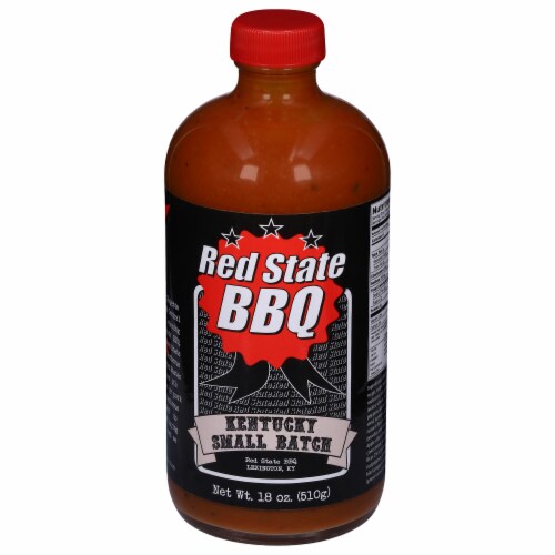 Red State Kentucky Small Batch BBQ Sauce Perspective: front