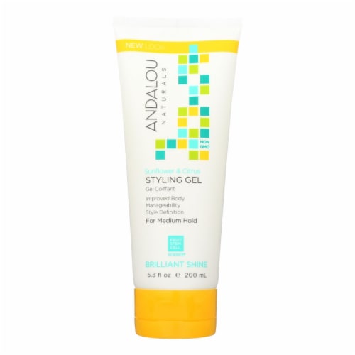 Andalou Naturals Sunflower And Citrus Style Gel Perspective: front
