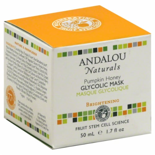 Andalou Naturals Pumpkin Honey Glycolic Mask Perspective: front
