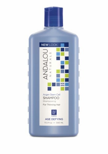 Andalou Naturals Argan Stem Cell Age Defying Treatment Shampoo Perspective: front