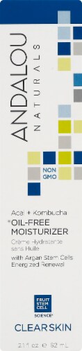 Andalou Naturals Acai & Kombucha Oil-Free Moisturizer Perspective: front
