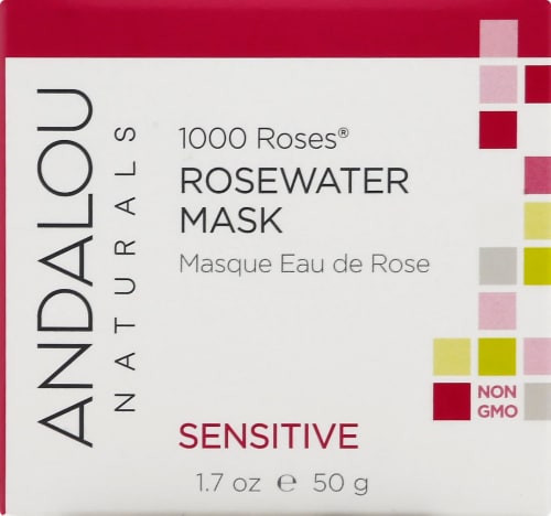 Andalou Naturals 1000 Roses Rosewater Mask Perspective: front