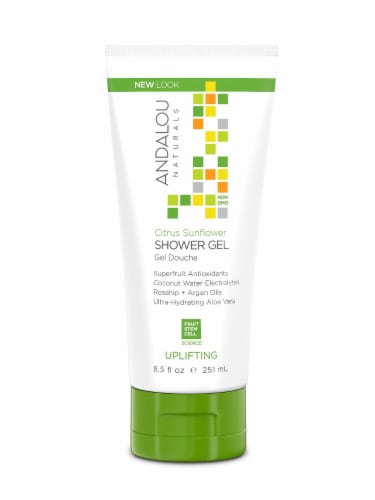 Andalou Naturals Citrus Verbena Shower Gel Perspective: front