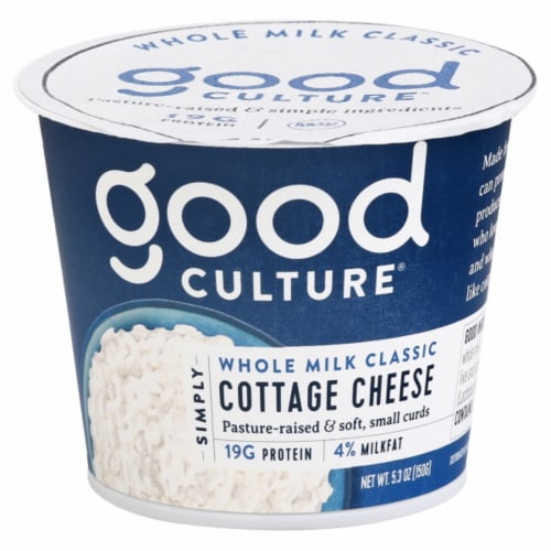 Good Culture® Whole Milk Classic Cottage Cheese Perspective: front