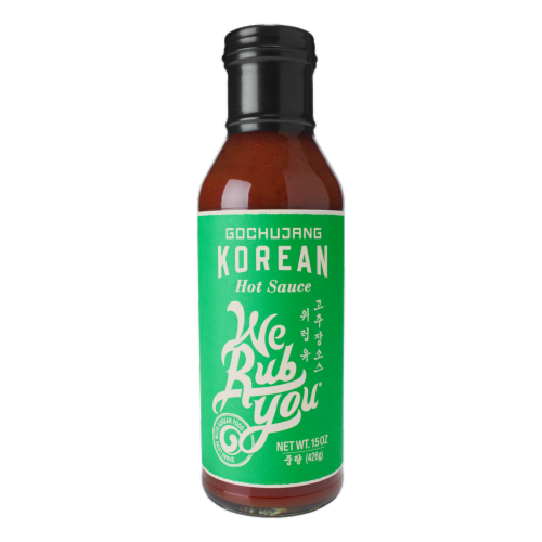 We Rub You® Gochujang Korean Hot Sauce Perspective: front