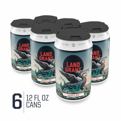 Land-Grant The Nautimosa Double IPA Craft Beer Perspective: front