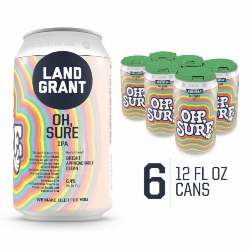 Land-Grant Oh Sure IPA Perspective: front