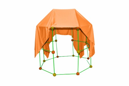 Funphix Glow in The Dark Building Fort Perspective: front
