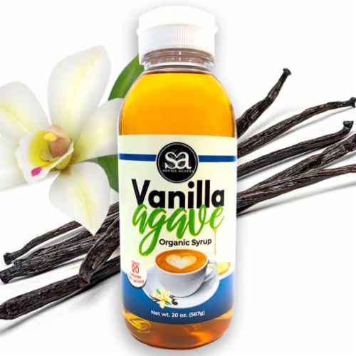 Organic Vanilla Agave Perspective: front