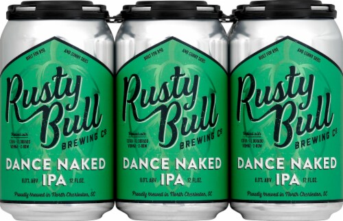 Rusty Bull Dance Naked IPA Perspective: front