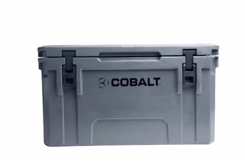Blue Coolers Cobalt™ Cooler - Charcoal Gray Perspective: front