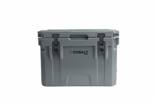 Blue Coolers Cobalt Cooler - Charcoal Gray Perspective: front