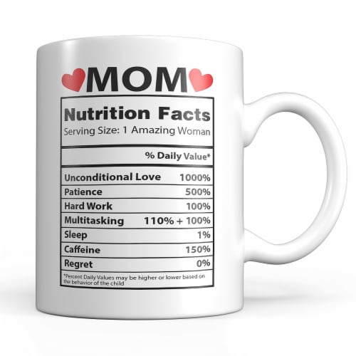 I'm A Super Mom White glossy mug Left Hand