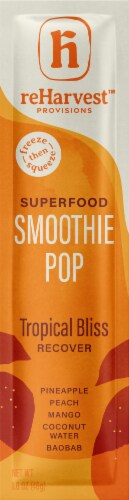 reHarvest™ Provisions Tropical Bliss Recover Smoothie Pops Perspective: front
