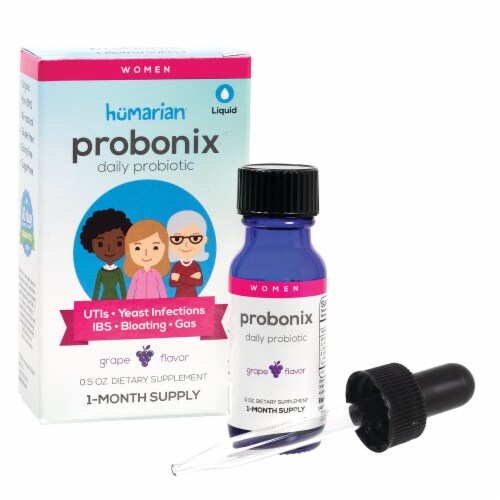 Humarian's Organic Grape Women's Probonix Daily Probiotic Perspective: front