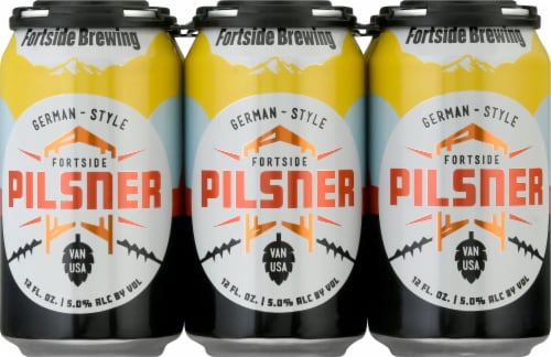 Fortside Brewing German-Style Pilsner Perspective: front