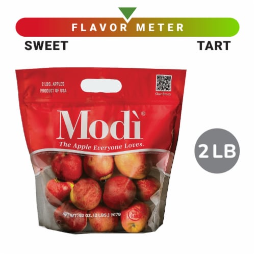 Modi Apples - 2 Pound Bag Perspective: front