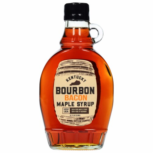 Old Kentucky Bourbon Bacon Maple Syrup Perspective: front
