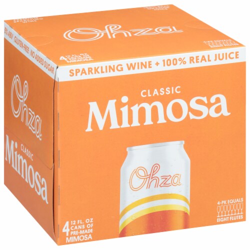 Ohza Classic Mimosa Sparkling Wine Perspective: front
