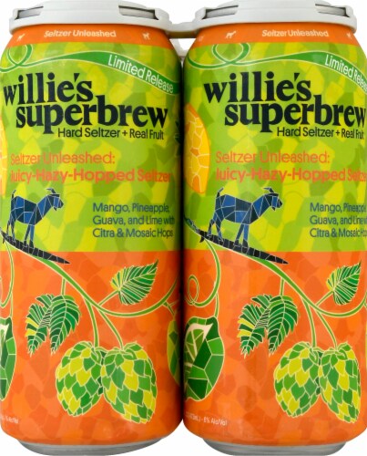 Willie's Superbrew with Hard Seltzer Perspective: front