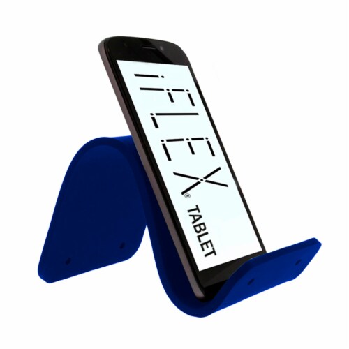 iFlex Mini Phone and Mini Tablet Stand - Classic Blue Perspective: front