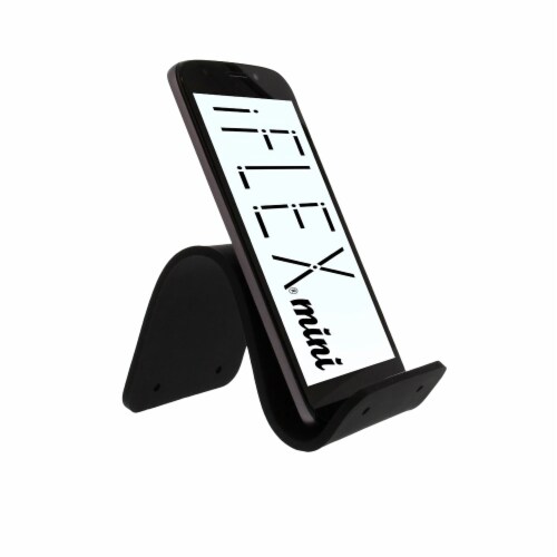 Cortex Toys iFlex Mini Phone and Mini Tablet Stand - Black Perspective: front