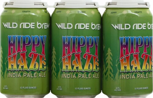 Pick N Save Wild Ride Brewing Hippy Haze Ipa Beer 6 Cans 12 Fl Oz