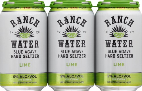 Texas Ranch Water Agave Hard Seltzer Perspective: front
