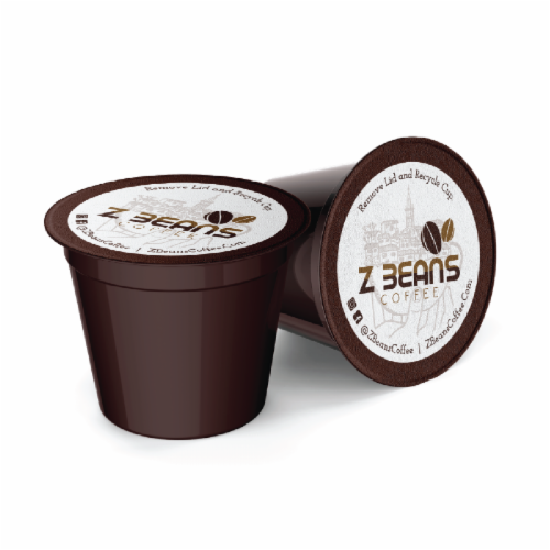 Z Beans Coffee - K Cups - Medium Roast (30 count) Perspective: front