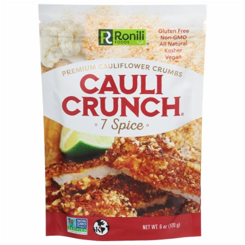 Cauli Crunch 7 Spice Premium Cauliflower Crumbs Perspective: front