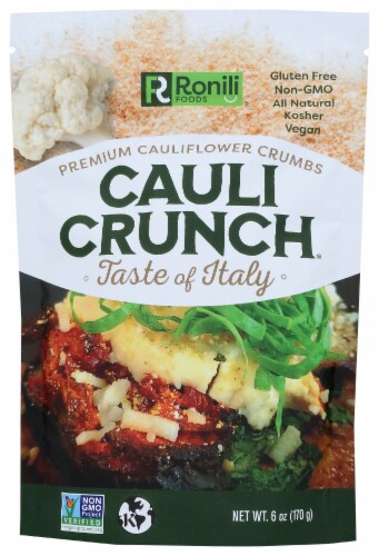 Cauli Crunch Taste of Italy Premium Cauliflower Crumbs Perspective: front