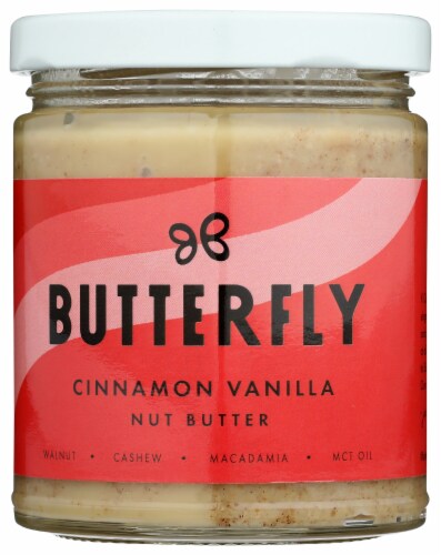 Butterfly Cinnamon Vanilla Nut Butter Perspective: front