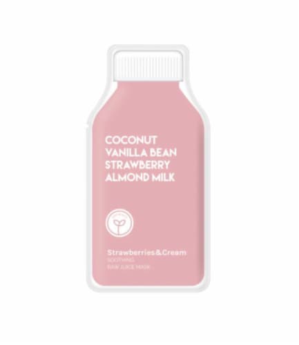 ESW Beauty Strawberries & Cream Soothing Raw Juice Face Mask Perspective: front