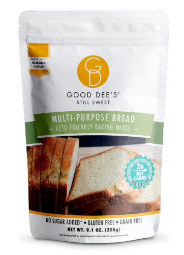 Low Carb Baking Mix, Multi-Purpose Keto Bread Mix, Keto Baking Mix,Gluten Free,No Sugar Added Perspective: front