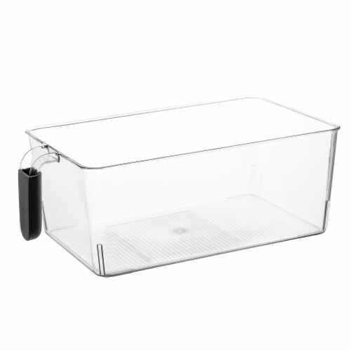 Large Acrylic Organizer Fridge Bin with Handle, 1 Pack, 1 Pack - Kroger