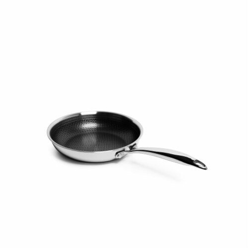 8-10 Inch Tri-ply Stainless Steel Frying Pan Set With Lid,Skillets,Induction Che