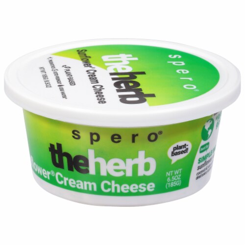 Spero® Foods Plant-Based The Herb Sunflower Cream Cheese Perspective: front