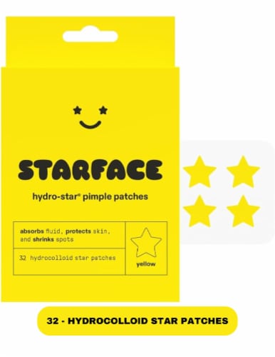 Starface Hydro Star Pimple Patches Perspective: front