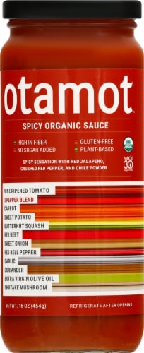 otamot Spicy Organic Sauce Perspective: front