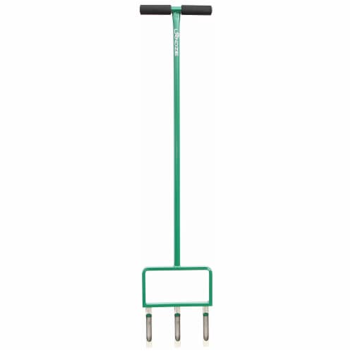 Landzie Heavy Duty Stainless Steel Manual Fork Lawn Aerator with