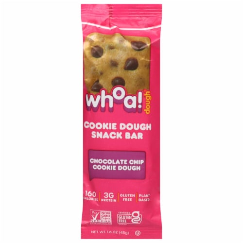 Whoa Dough® Gluten Free Peanut Butter Chocolate Chip Cookie Dough Perspective: front