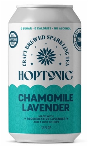 Hoptonic® Sparkling Chamomile Lavender Tea Perspective: front