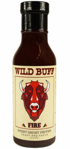 Wild Buff Fire Craft BBQ Sauce Perspective: front